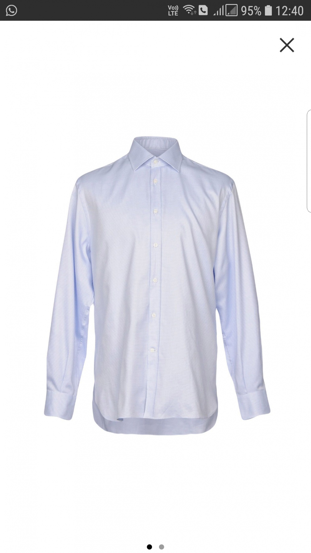 Рубашка мужская, Luca d'altieri, размер 43