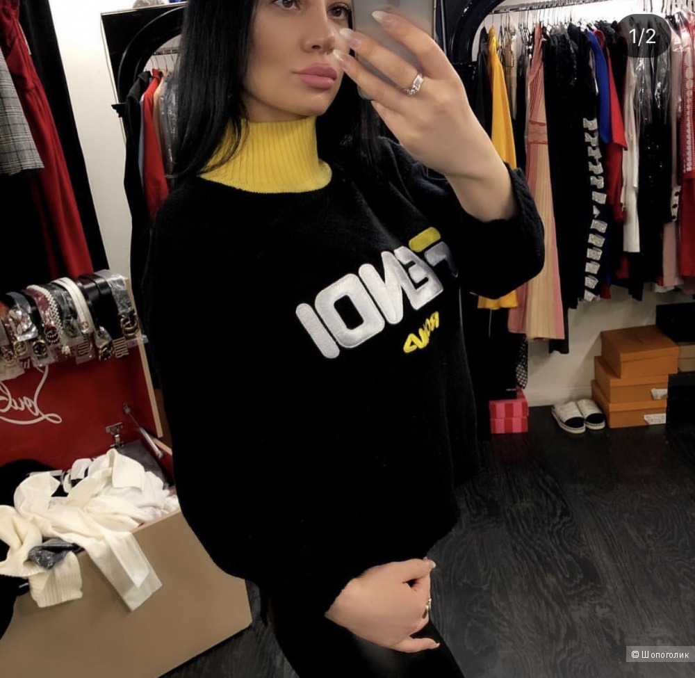 Свитер FENDI, oversize