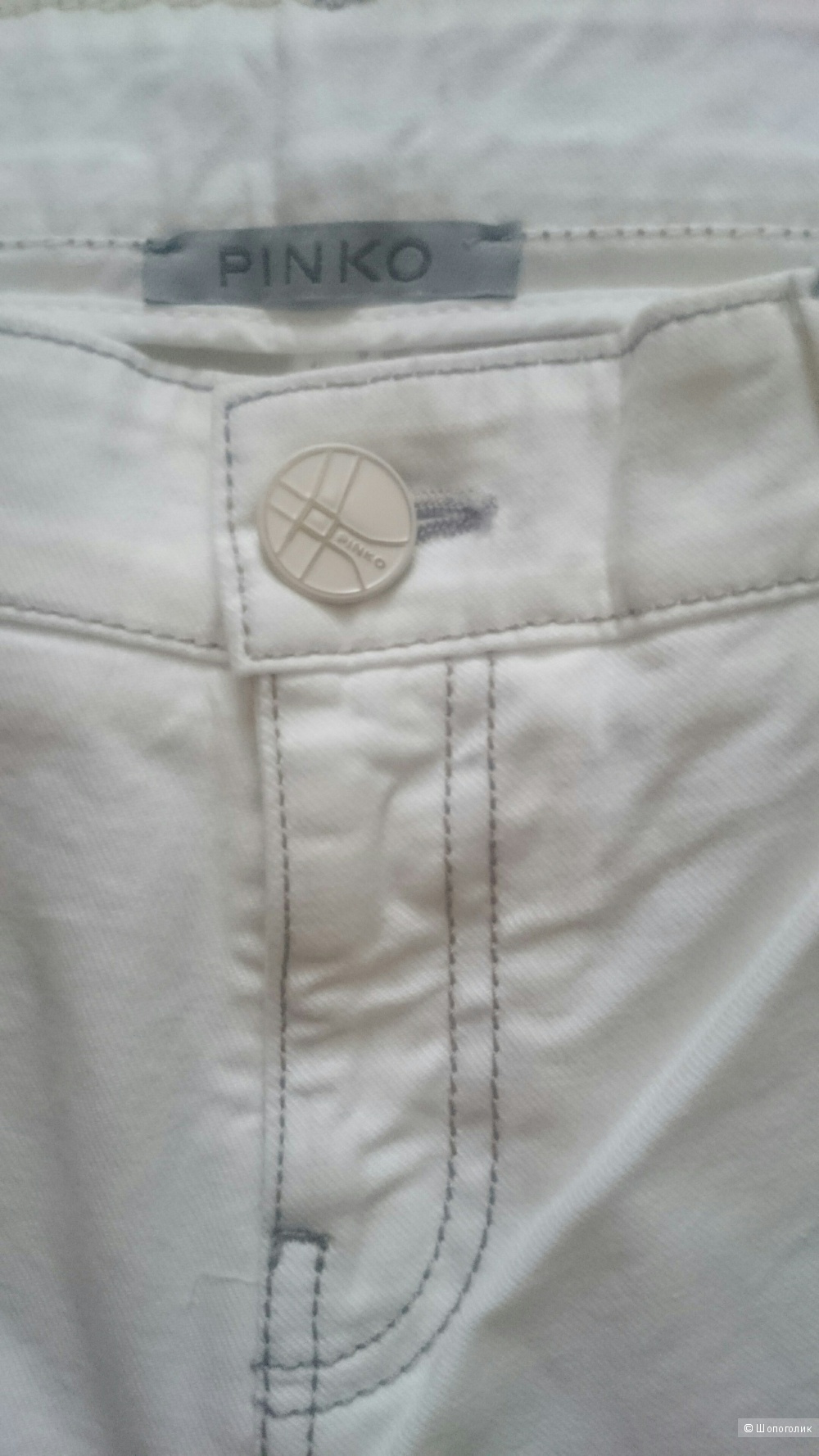Белые джинсы PINKO,  размер 28/29/30