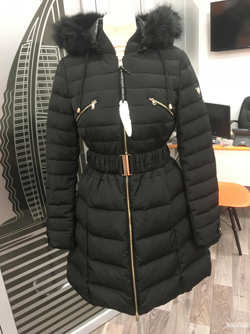 Пуховик GUESS Оригинал