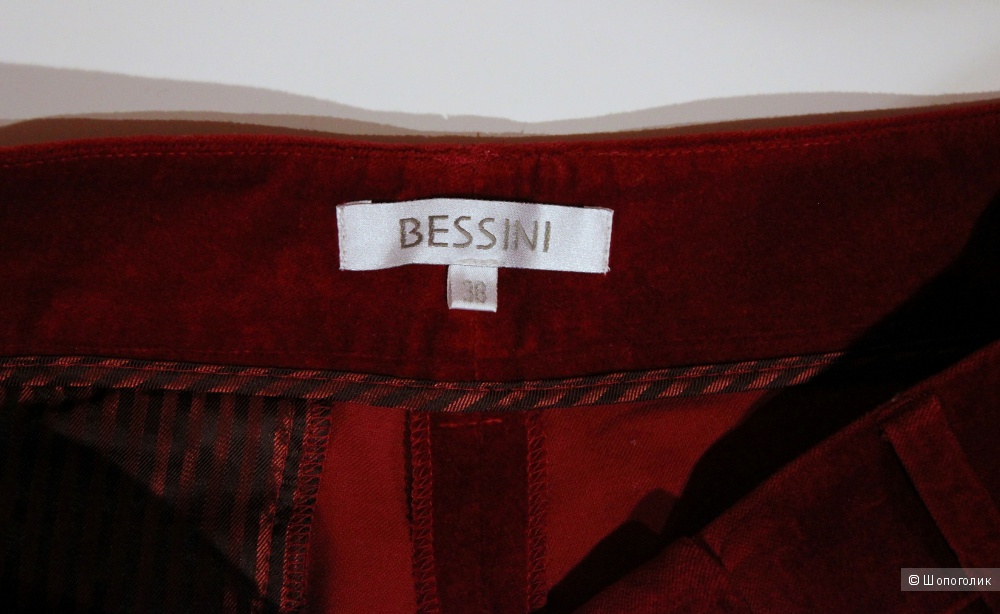 Бархатные брюки BESSINI размер 38 (44-46М)