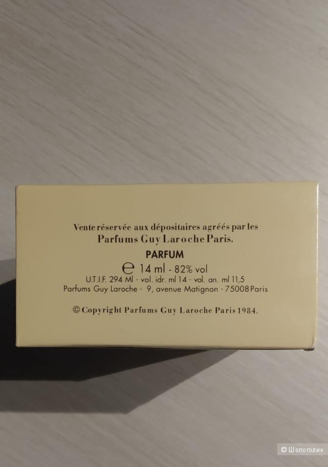 Духи Guy Laroche Fidji, 14 мл.