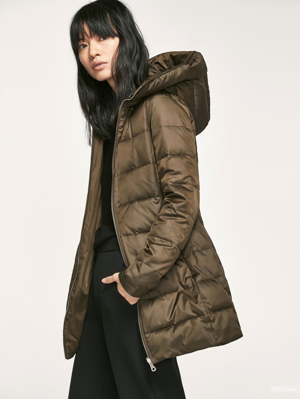 Пуховик MASSIMO DUTTI размер S