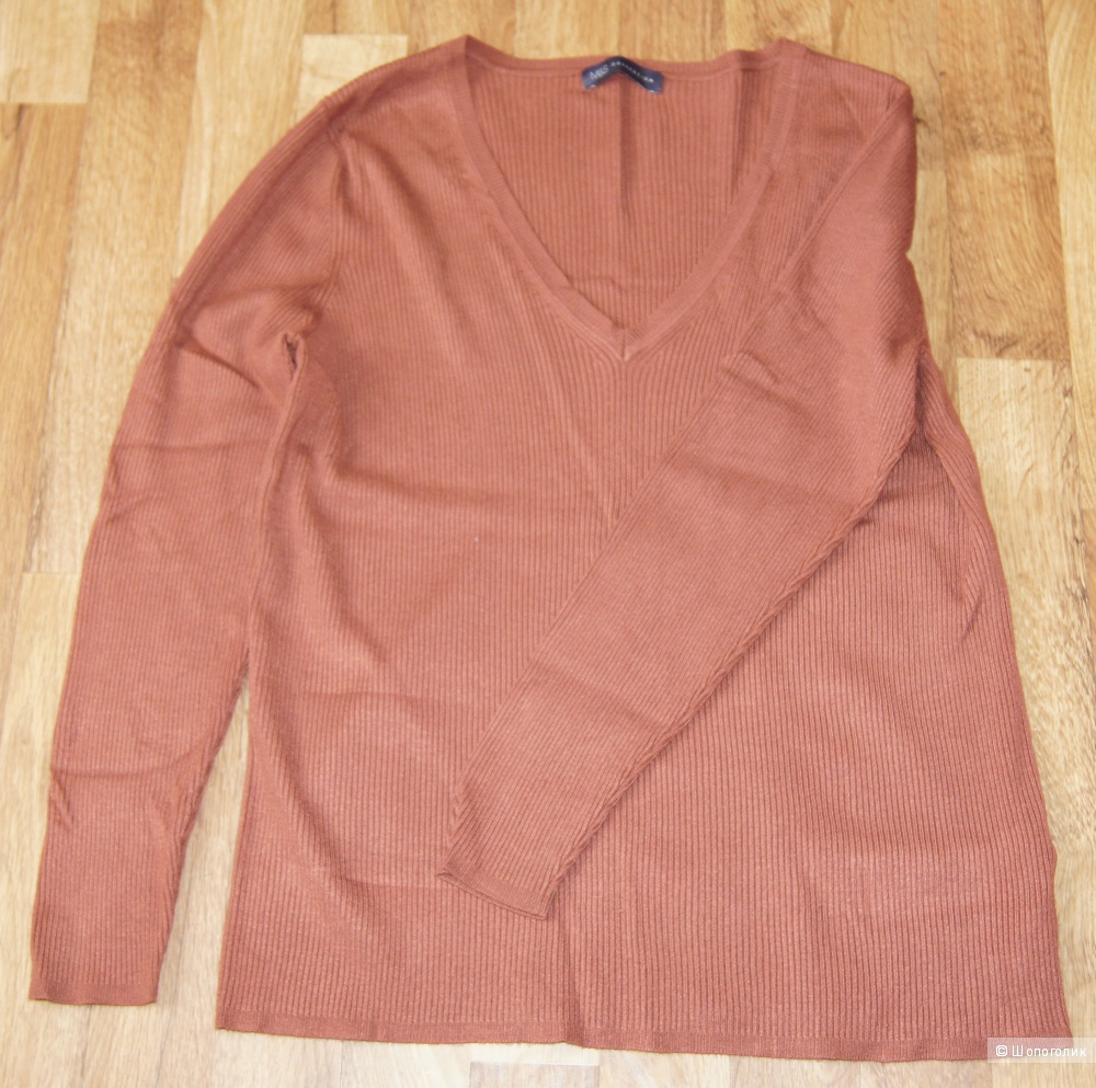 Пуловер коричневый M&S, р-р 48