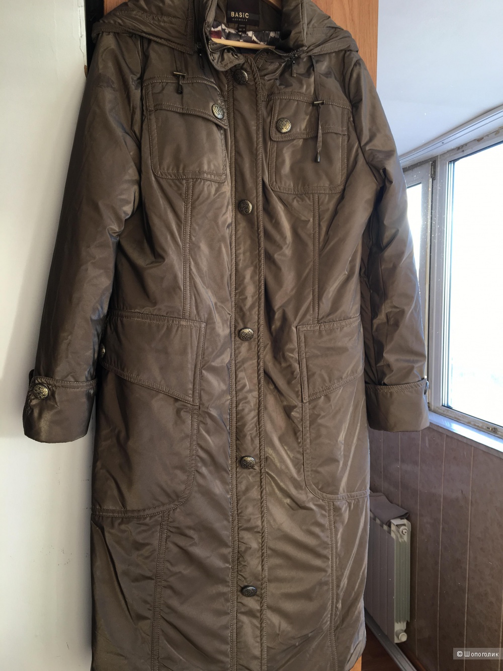 Пальто на синтепоне Basic anwear, 46-48