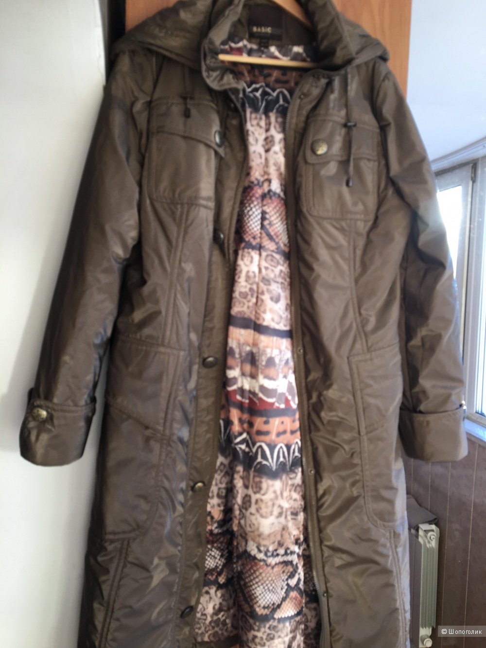 Пальто на синтепоне Basic anwear, 46-48