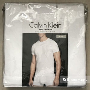 Calvin Klein комплект из трех мужских футболок, размер L