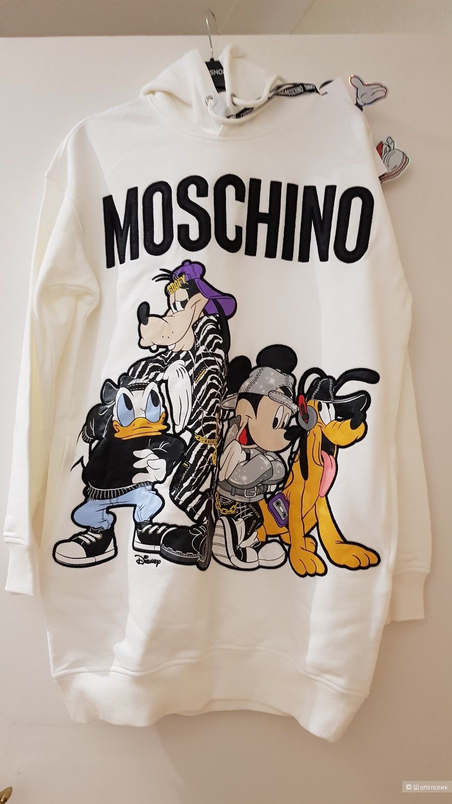 Moschino H&M Худи Платье Толстовка XS и S