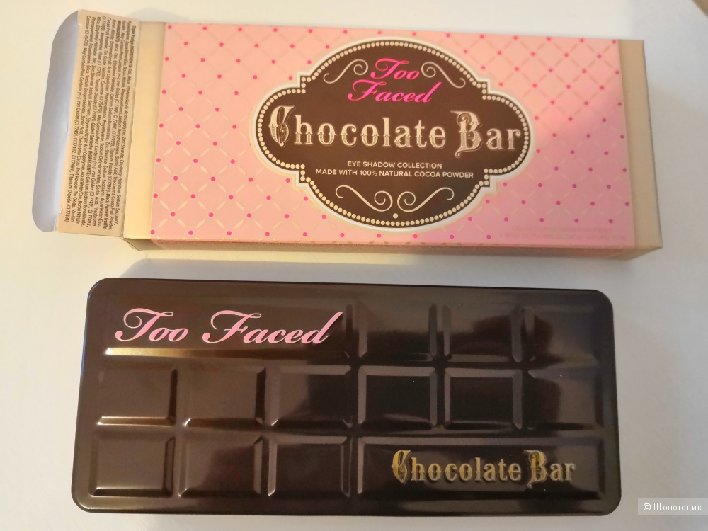 Палетка теней Too Faced Chocolate BAR