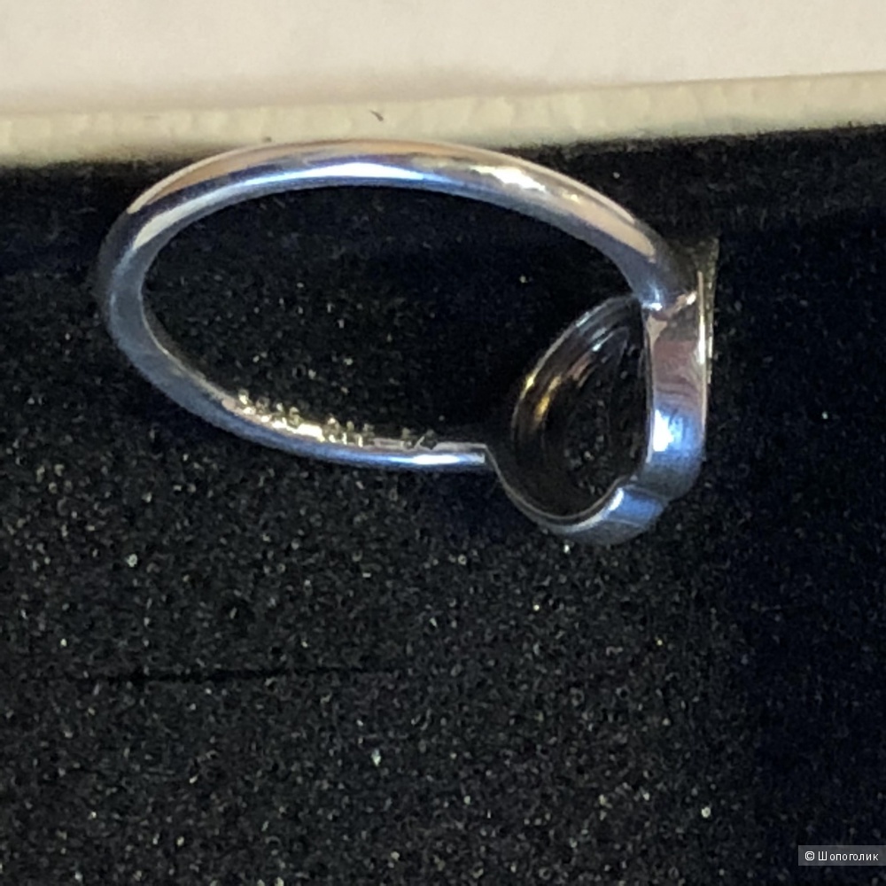 Кольцо Pandora Логомания, размер 17