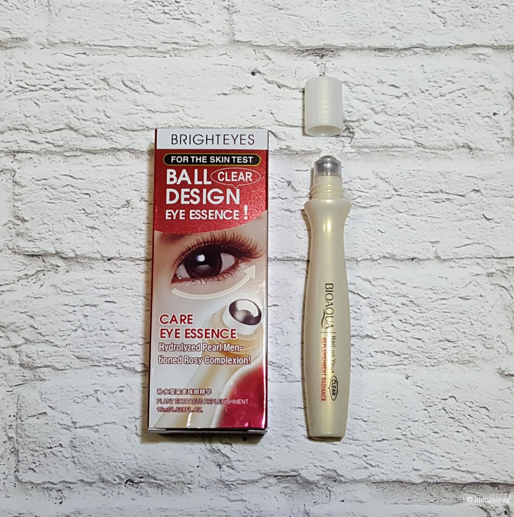 Крем для кожи вокруг глаз с охлаждающим роликом Ball Design Eye Essence BIOAQUA