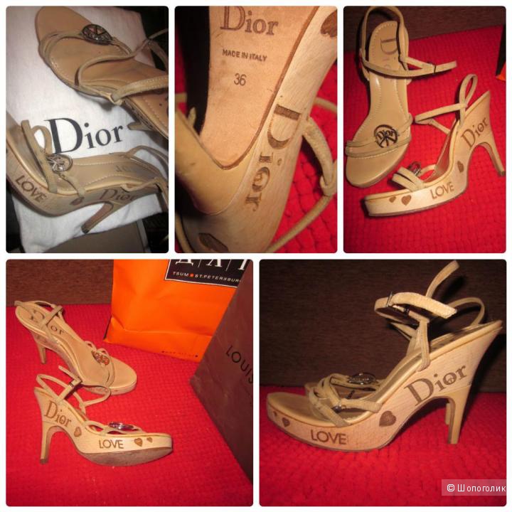 Босоножки Dior Love размер 36