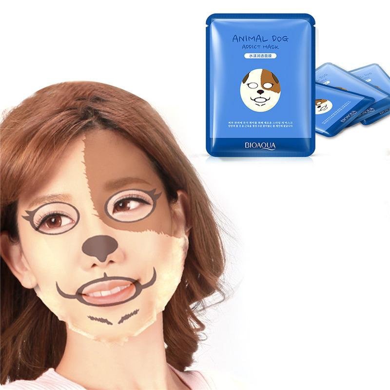 Маска для лица Animal mask Bioaqua