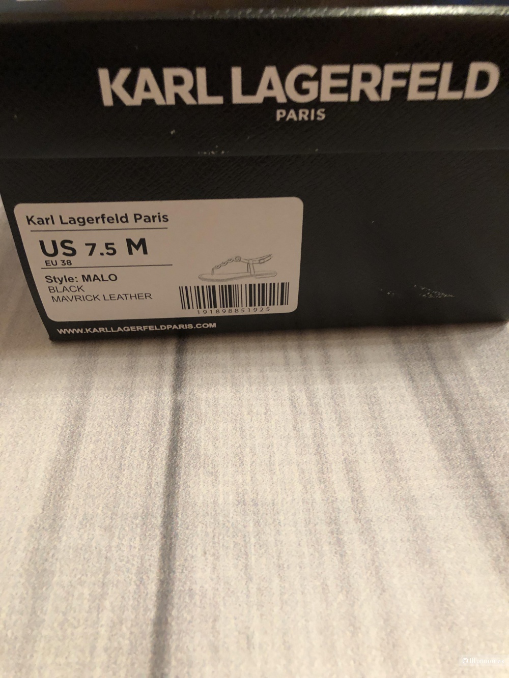 Босоножки Karl Lagerfeld, размер 37-37,5