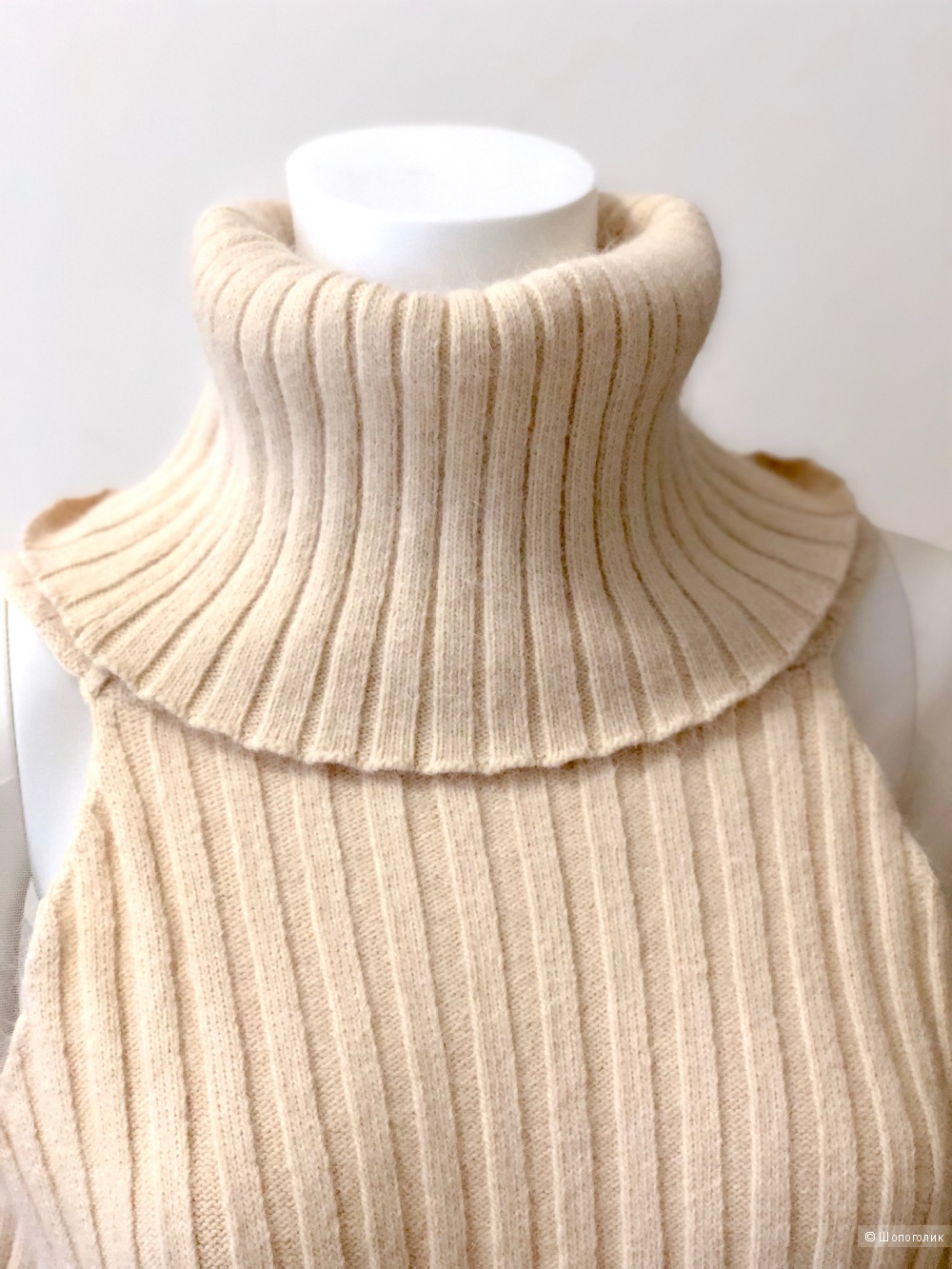 Шерстяное платье-свитер Style Track, размер S