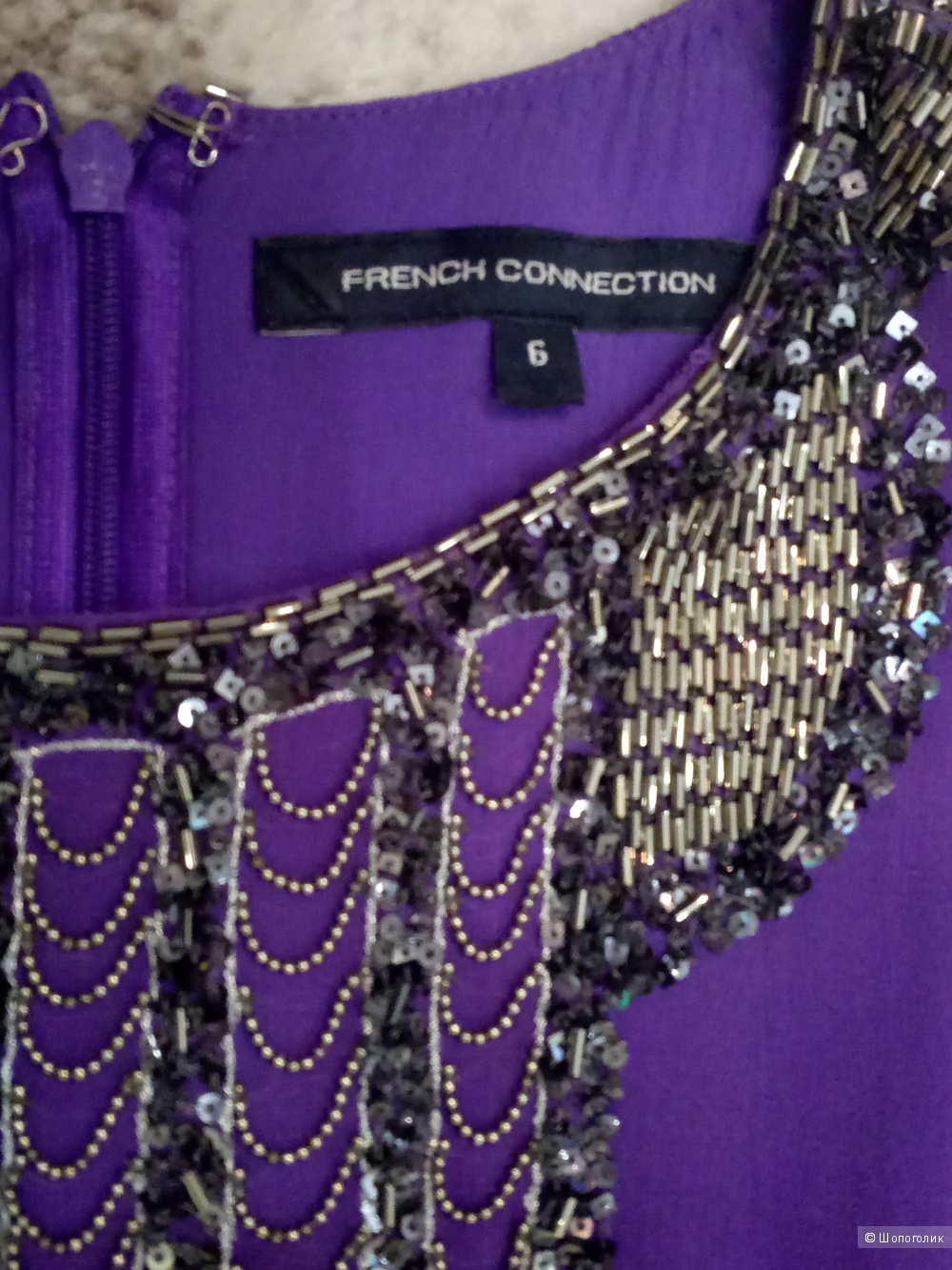 Платье мини French Connection, размер UK 6