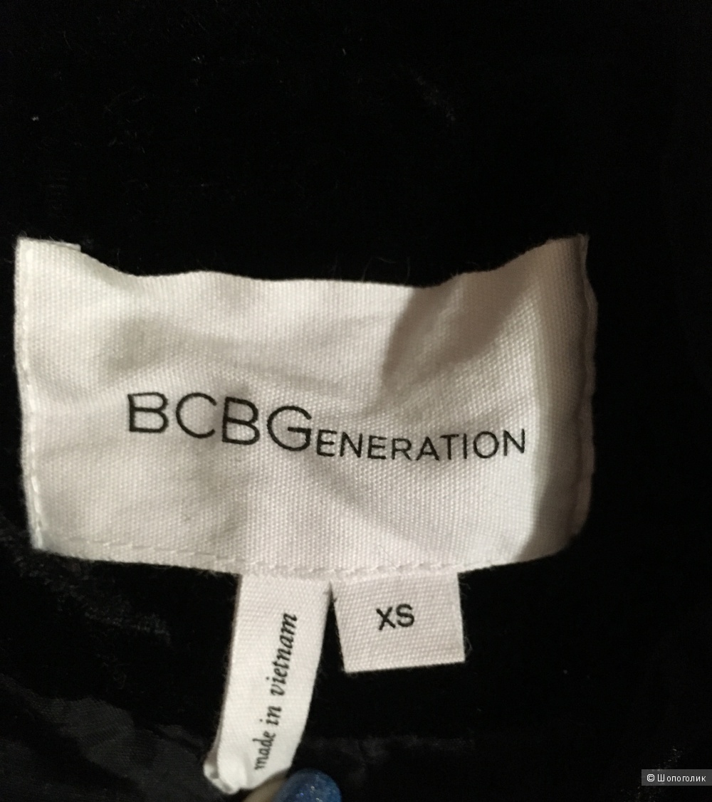 Бархатный пиджак/жакет BSBG, размер XS
