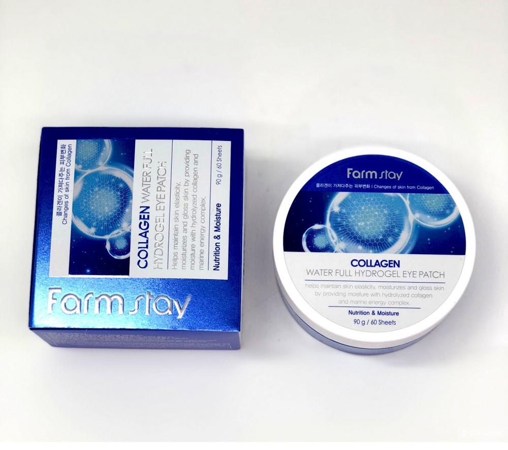 Патчи гидрогелевые FarmStay Collagen Water Full Hydrogel Eye Patch