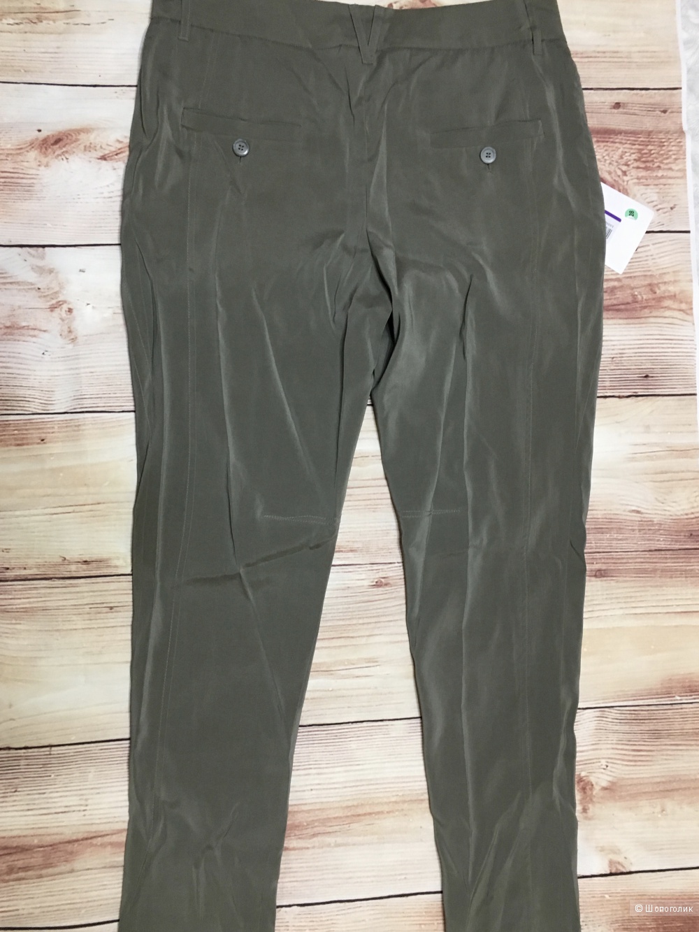 Шелковые брюки BRUNELLO CUCINELLI, размер IT46/RUS48, на рос. 48-50