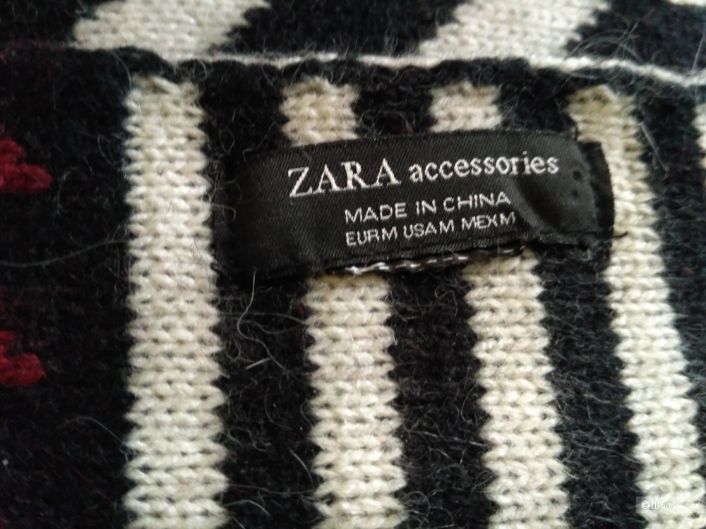 Комплект : шапка и шарф Zara, размер M
