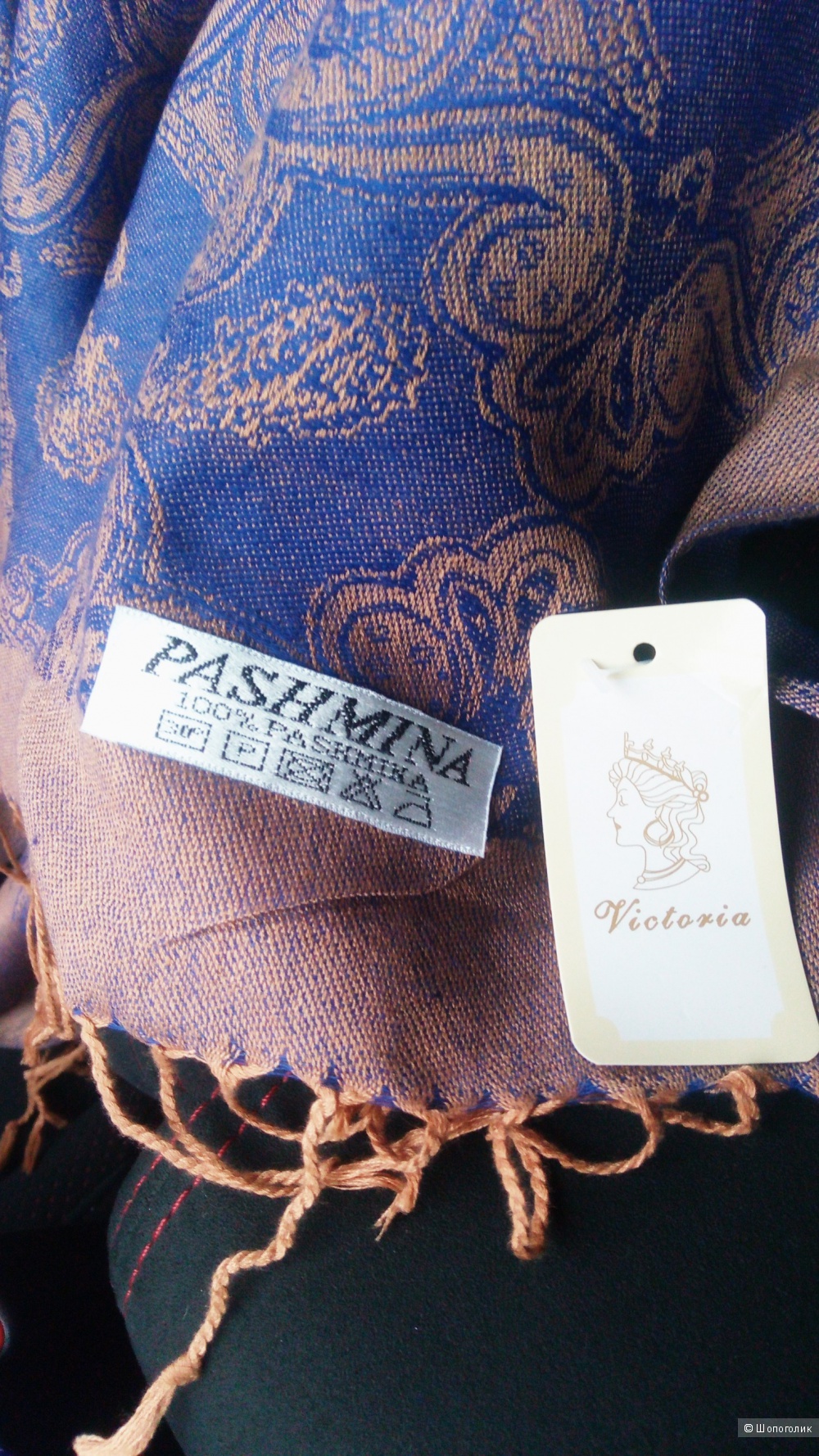 Палантин Victoria 100% pashmina