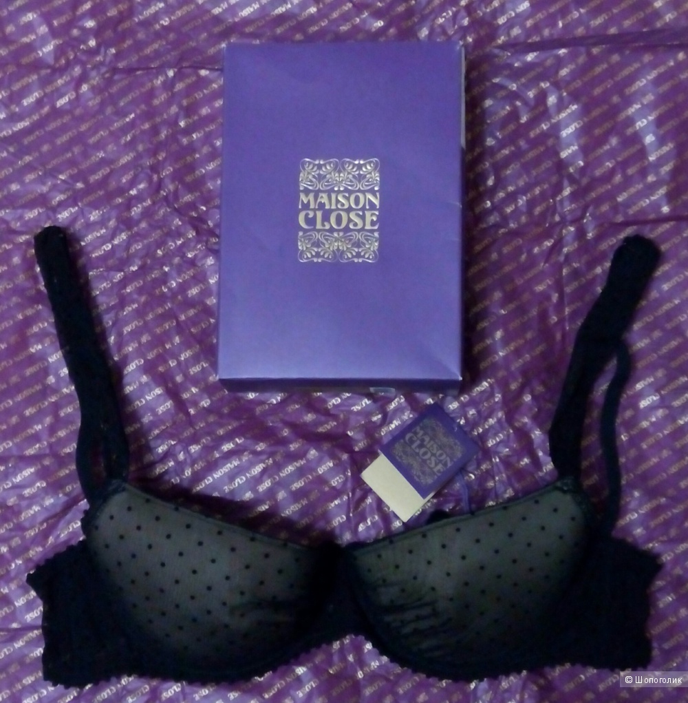 Бюстгалтер пуш-ап Maison Close размеры 70С, 75D, 80B, 80C, 80D