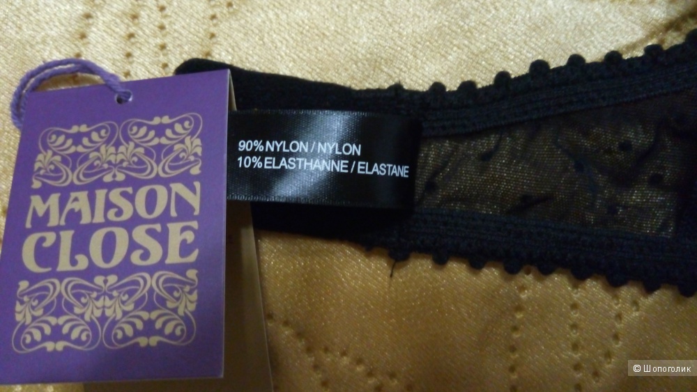 Бюстгалтер пуш-ап Maison Close размеры 70С, 75D, 80B, 80C, 80D