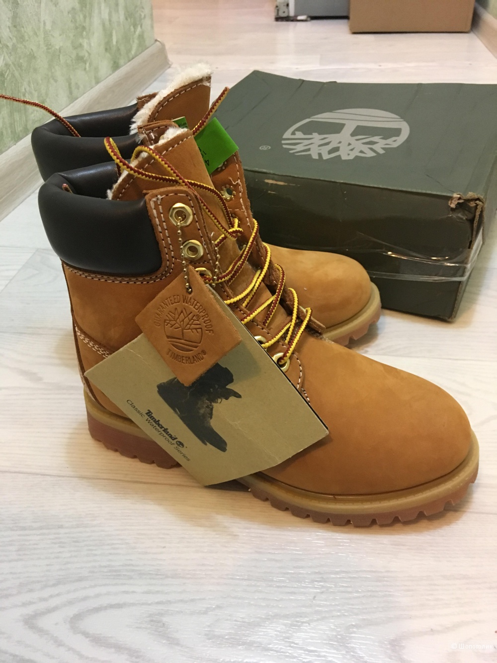 Ботинки в стиле Timberlands 36 размер