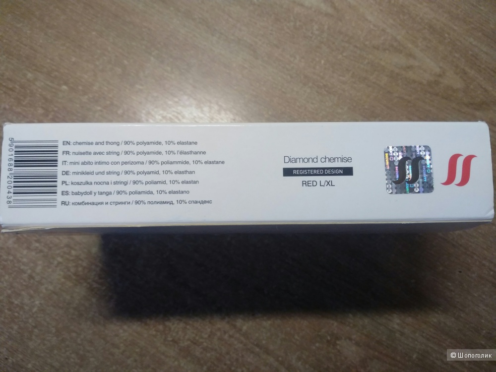 Сорочка и новогодние гольфы «Diamond» размер M-L-XL от Obsessive .