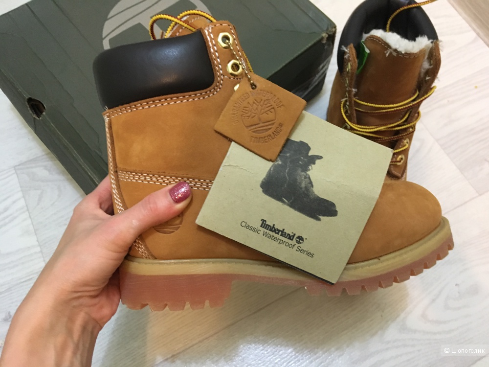 Ботинки в стиле Timberlands 36 размер