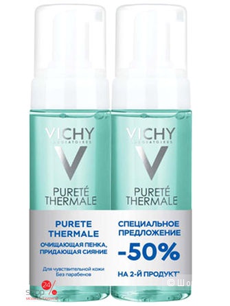 Очищающая пенка Purete Thermal, 150 мл  VICHY