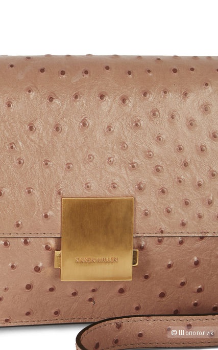 Сумка из страуса Karen Millen