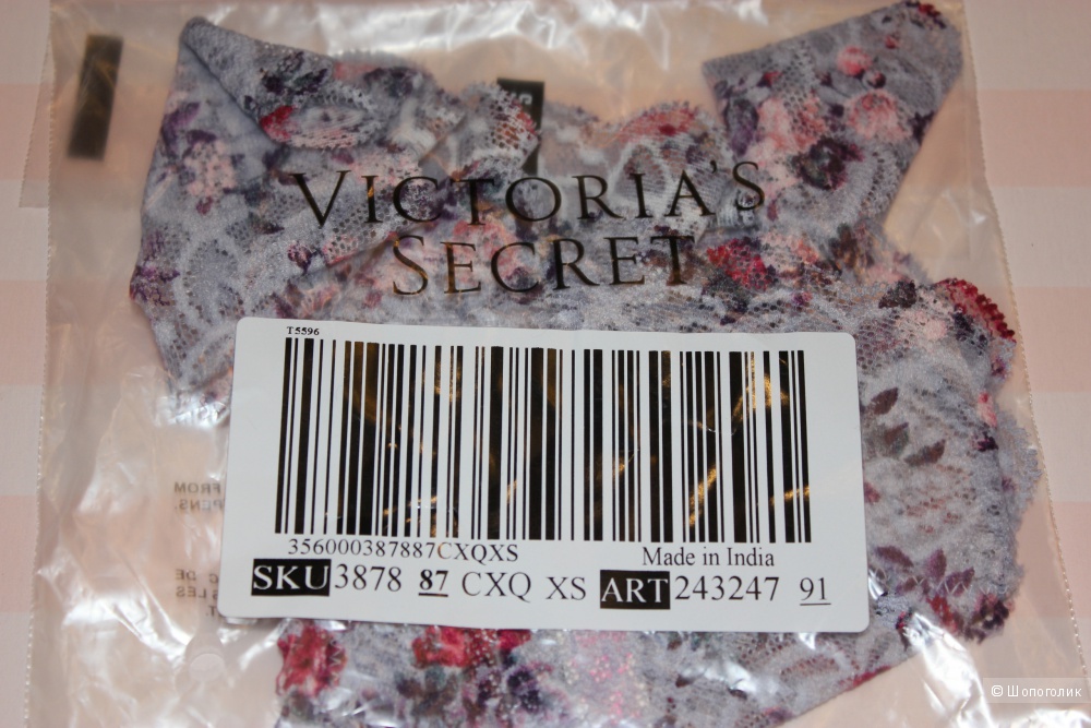 Трусики Pink от Victoria's Secret, размер XS (42) ОБ до 92 см