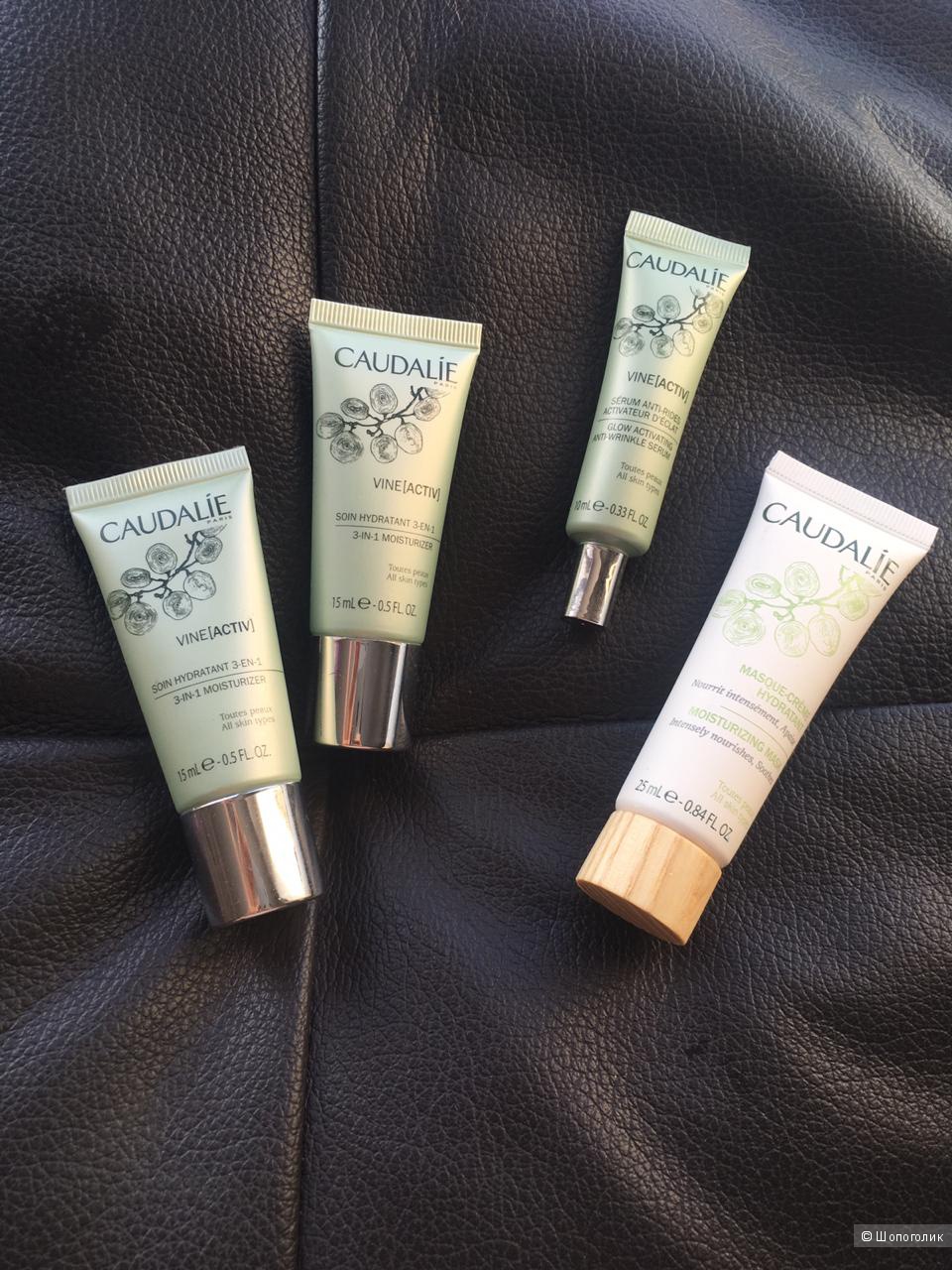 Косметический тревел набор CAUDALIE, 4 шт/65 ml