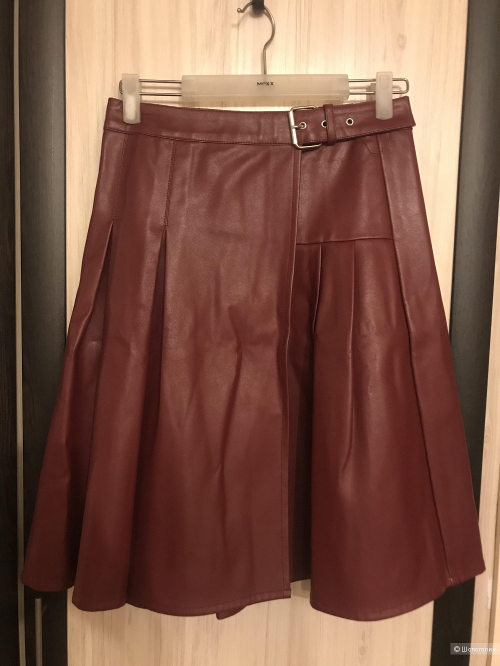 Юбка из кожзаменителя Asos UK10