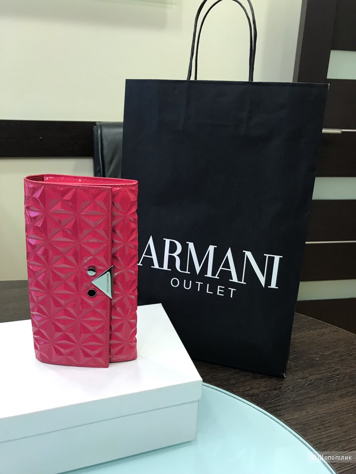 Кошелек женский Emporio Armani, размер 19 см х 10 см