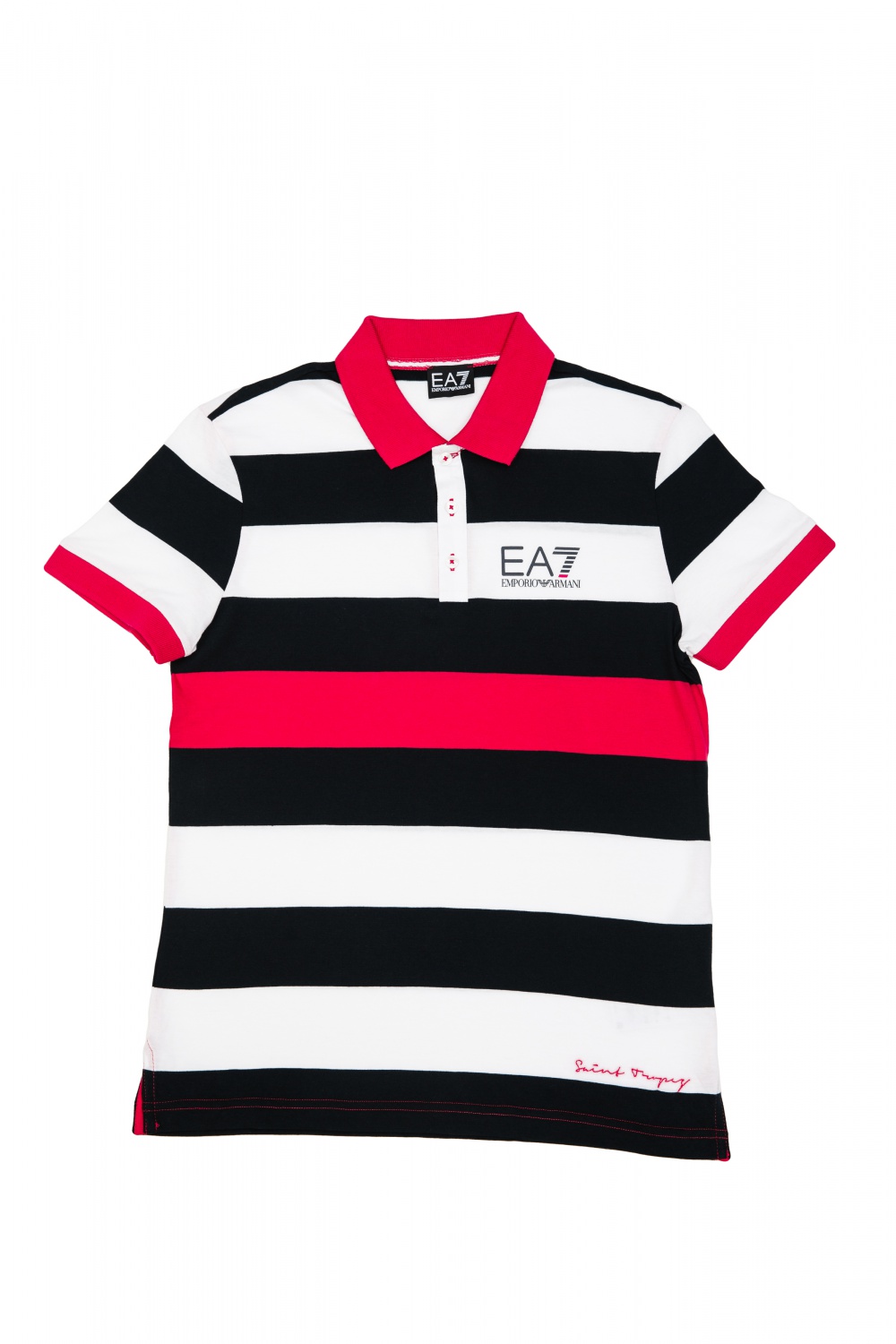 Мужская футболка поло EA7, размер S, M, L, XL