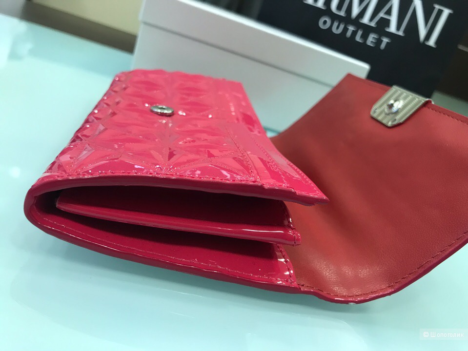 Кошелек женский Emporio Armani, размер 19 см х 10 см