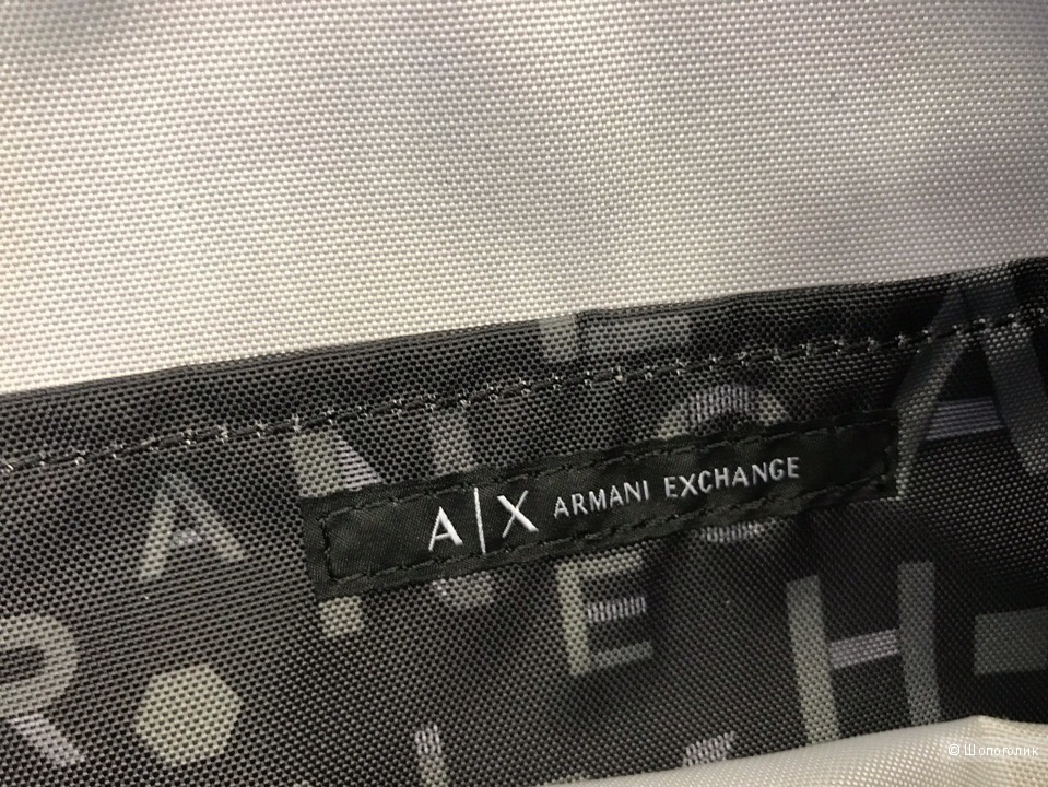 Сумка мужская Armani Exchange, размер 21 см х 25,5 см х 5,5 см