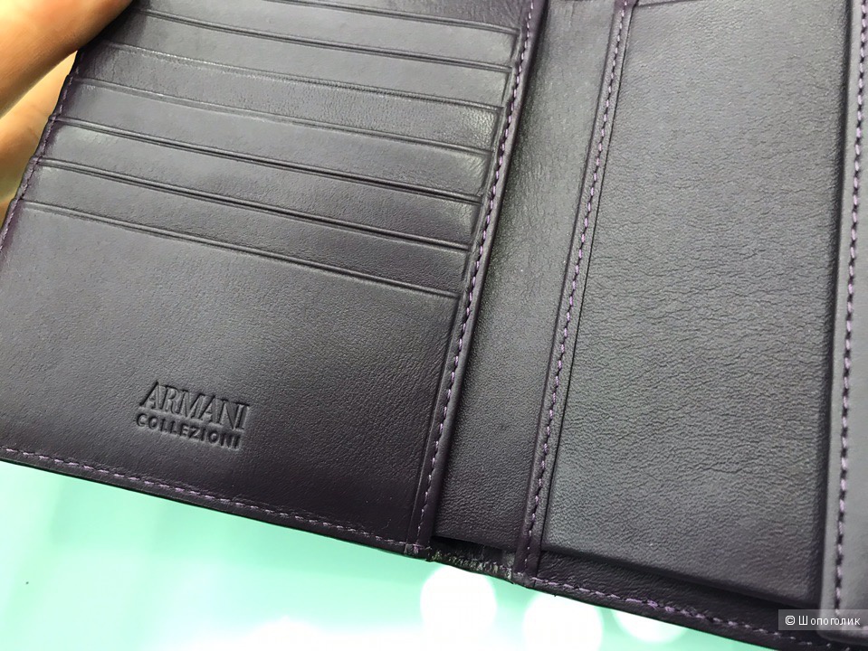 Кошелек женский Armani Collezioni, размер 13 см х 11 см