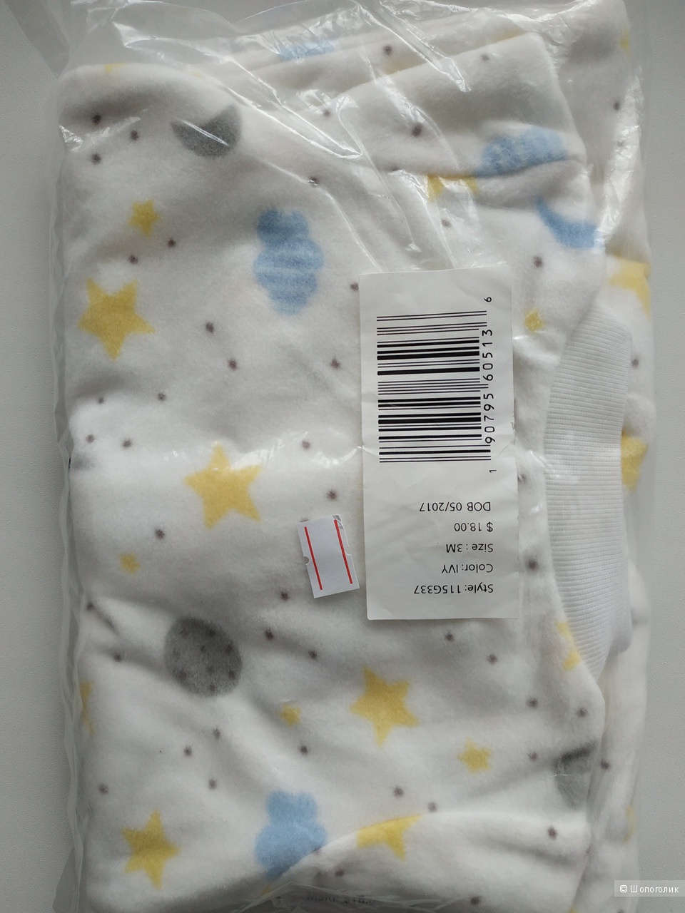 Флисовый комбинезон Carters, размер 3м (61 см)