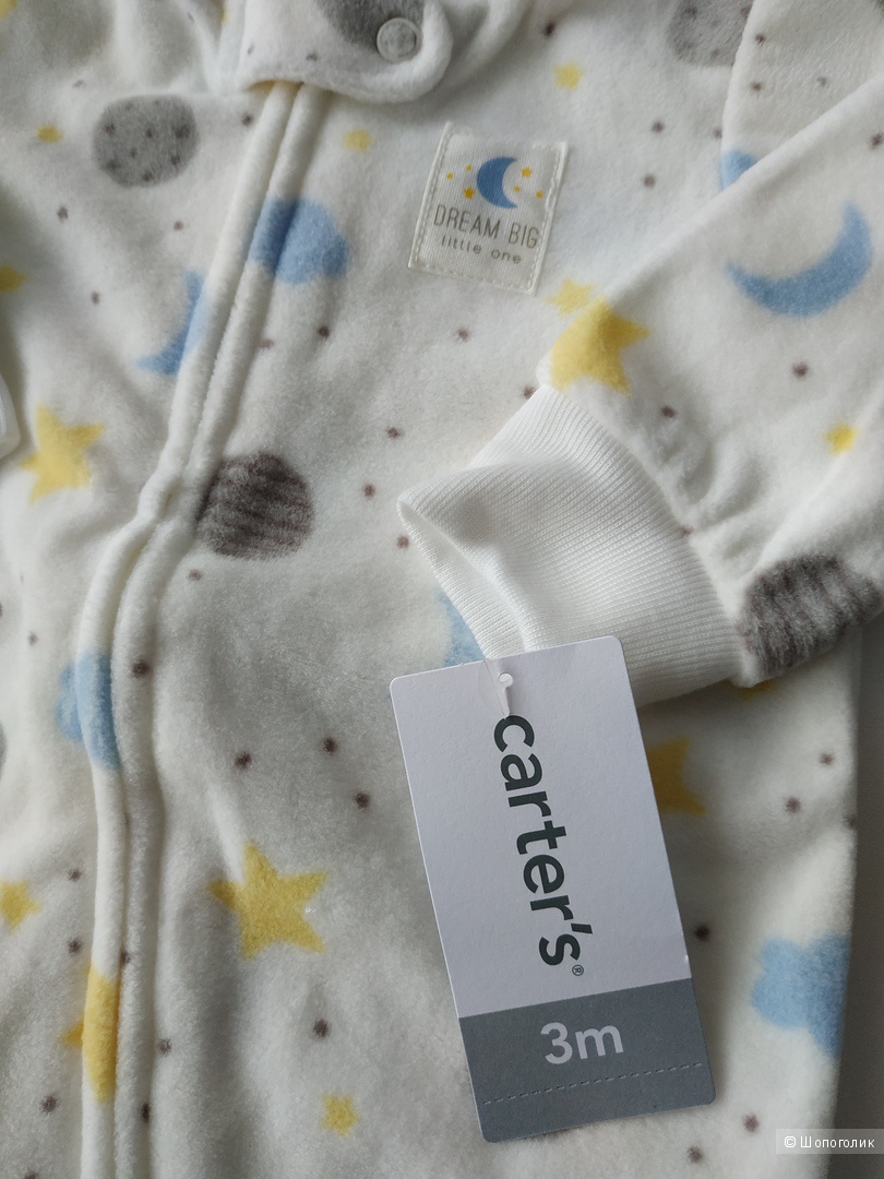 Флисовый комбинезон Carters, размер 3м (61 см)