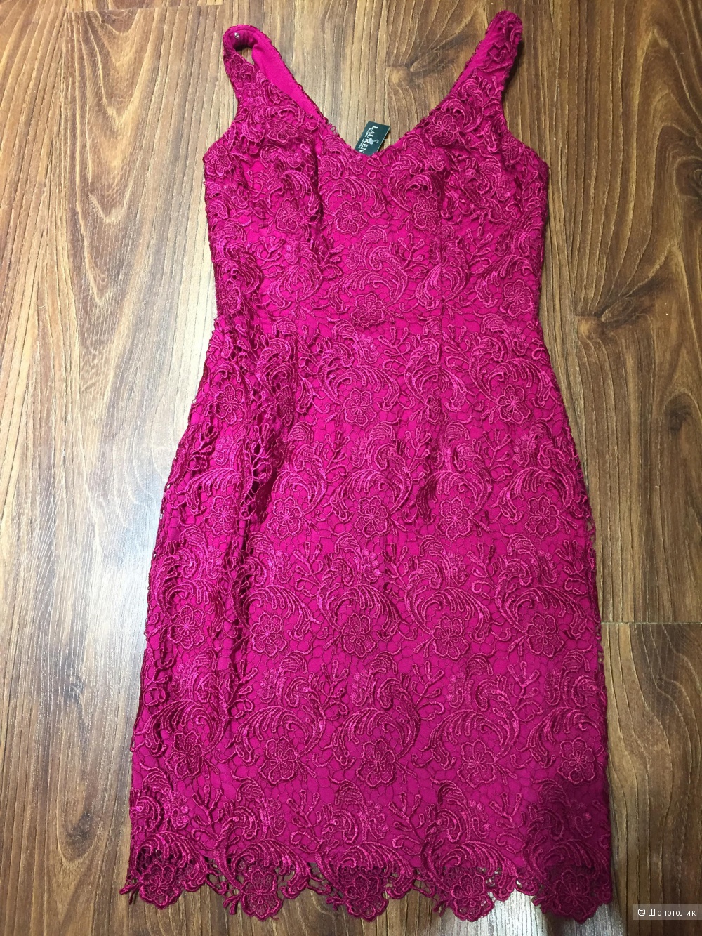 Платье из кружева RALPH LAUREN . р.S