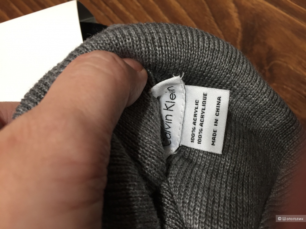 Мужской комплект шапка и шарф CALVIN KLEIN