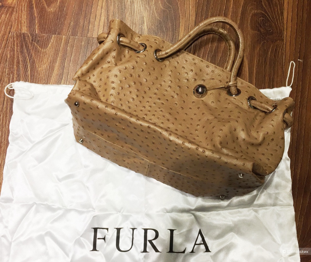 Сумка FURLA из страуса.