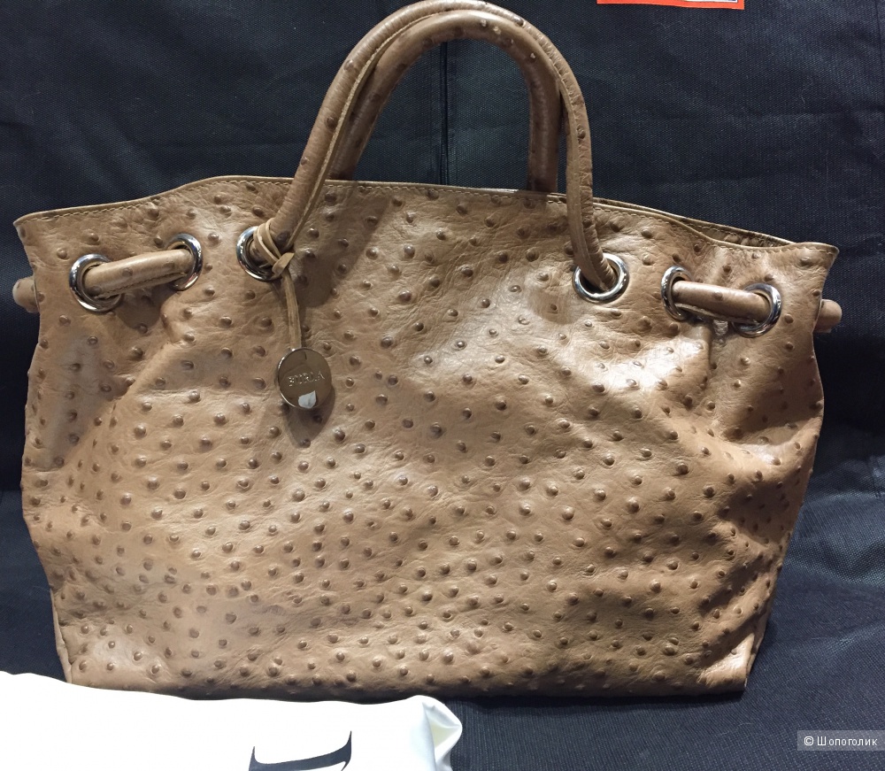 Сумка FURLA из страуса.