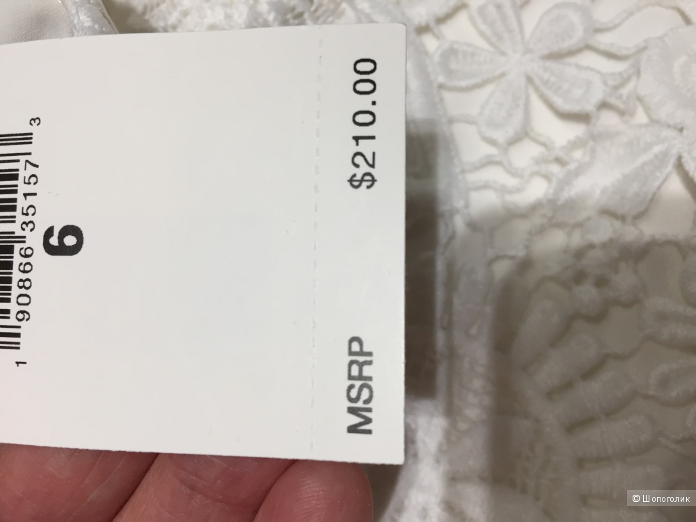 Платье из кружева RALPH LAUREN . р.М