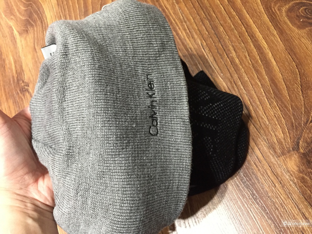 Мужской комплект шапка и шарф CALVIN KLEIN