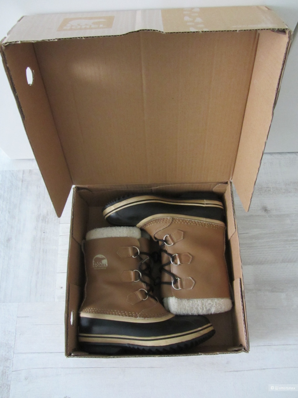 Зимние ботинки Sorel waterproof размер 38