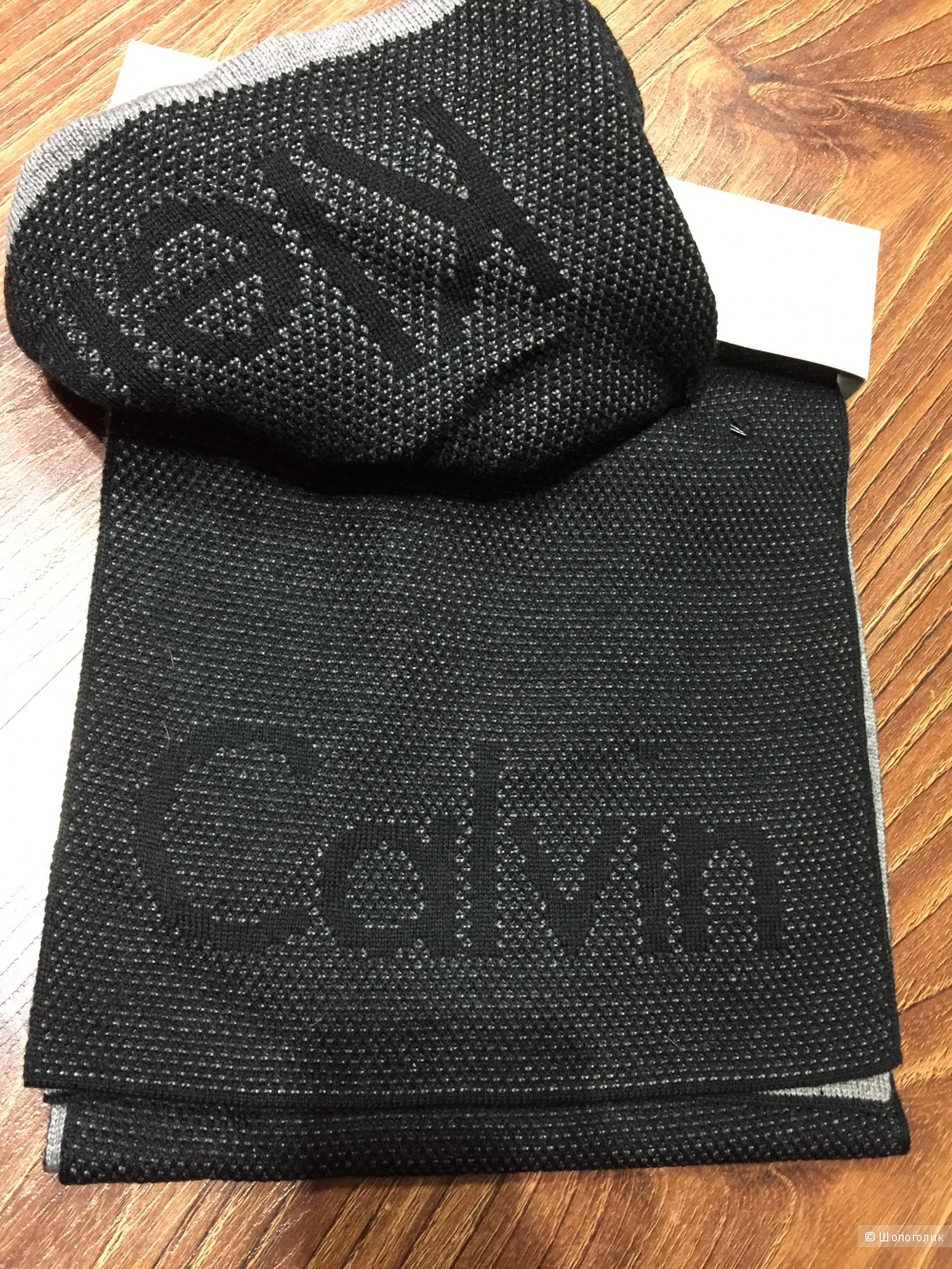 Мужской комплект шапка и шарф CALVIN KLEIN